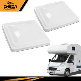 Gpl35598 Cheda 2pack White 14 Inch X Replacement Roof Vent Cover Camper Rv Trailer Ventline New