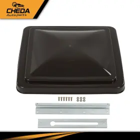 Gpl52751 Cheda 1pc Smoked 14 Inch X Replacement Roof Vent Cover Camper Rv Trailer Ventline New