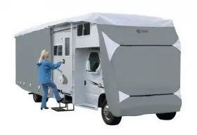 79563 Classic Accessories Over Drive Polypro 3 Deluxe Class C Rv Cover Fits