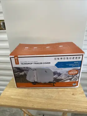 80-397-141001-rt Classic Accessories Permapro Gray Travel Trailer Cover Up To 8ft