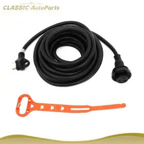 Cl169ts70033 Classic-autoparts 36amp 25ft Rv Power Cable Extension Cord Tt-30p To L5-30r Twist Lock Connector