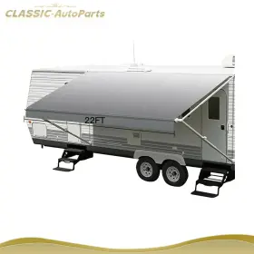Cl17811ts290 Classic-autoparts 21.1ft 8 Inch Rv Awning Fabric Camper Vinyl Replacement Shade Cl17811ts290 Classic-autoparts 21.1ft 8 Inch Rv Awning Fabric Camper Vinyl Replacement Shade