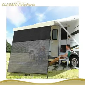 Cl17811ts796 Classic-autoparts 15.1ft 8 Inch Rv Awning Fabric Camper Vinyl Replacement Shade