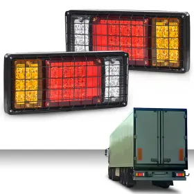 Cnnell0912-310 Cnnell 2pc 40 Led Tail Turn Signal Brake Reverse Running Lights Truck Trailer Rv Camper Cnnell0912-310 Cnnell 2pc 40 Led Tail Turn Signal Brake Reverse Running Lights Truck Trailer Rv Camper