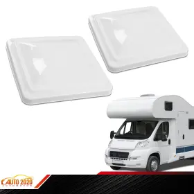 Cnnella011516 Cnnella-69 Replacement Roof Vent Cover White Camper Trailer 2pack 14 Inch X14 Rv