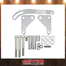 Hz-9200-c Cobra-tek Fits Chevy Small Block Saginaw Power Steering Bracket Complete Set