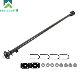 Cg633015ld Coolgood18 3500lb 5x4.5 Bolt Pattern 95 Inch Hubface 80 Spring Center Trailer Axle With U-bolt Cg633015ld Coolgood18 3500lb 5x4.5 Bolt Pattern 95 Inch Hubface 80 Spring Center Trailer Axle With U-bolt