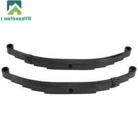 Cg945378ld Coolgood18 Trailer 3000lbs For 6000lbs 6k Axle Leaf Spring 5 Double Eye Cap Set 2