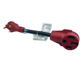 Ll49466 Cordon Amovible Cord Set 30amp 125v 3750w Plugin Adapter