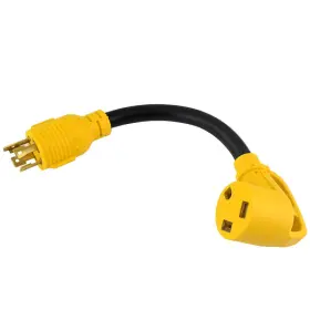 Ja-ecl1430tt30a Crlefu Rva1539 Generator 30 Amp 4 Pole Nema L14-30p To Rv Female 12 Inch C15 Ja-ecl1430tt30a Crlefu Rva1539 Generator 30 Amp 4 Pole Nema L14-30p To Rv Female 12 Inch C15