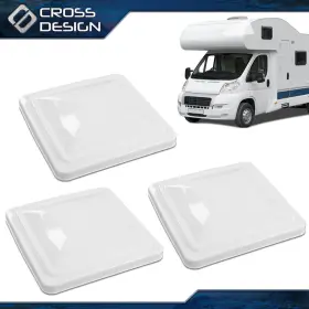 Big030615 Crossdesign 14 Inch X14 Rv Replacement Roof Vent Cover White Camper Trailer 3 Pack Big030615 Crossdesign 14 Inch X14 Rv Replacement Roof Vent Cover White Camper Trailer 3 Pack