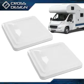 Big030639 Crossdesign White Camper Trailer Vent Cover 2pack 14 Inch X14 Rv Replacement Roof Big030639 Crossdesign White Camper Trailer Vent Cover 2pack 14 Inch X14 Rv Replacement Roof
