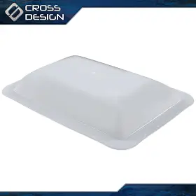 Ht-02trc0003awt Crossdesign 14 Inch X 22 White Rv Skylight Cover Camper Truck Trailer Food #2
