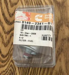 0149-2341-01 Cummins Onan Fuel Filter