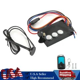 N002-a071 Darupsun 12 Volt Hydraulic Lift Winch Dump Trailer Wireless Remote Control System