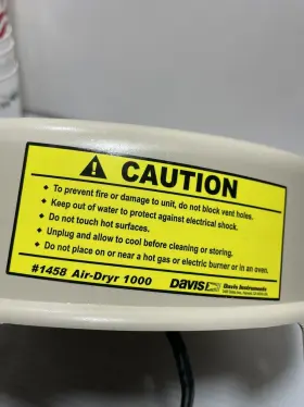 1000c Davis Instruments 1458 Lot Of 2 Air Dryr Electric Boat Rv Home Dryer Tested #3 1000c Davis Instruments 1458 Lot Of 2 Air Dryr Electric Boat Rv Home Dryer Tested #3