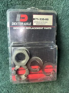 K71-335-00 Dexter Axle Spindle Nuts And Washers Kit