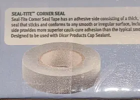 Tape-1.5 Dicor Cs112b-1 Seal-tite Corner Seal Inch X50ft #2 Tape-1.5 Dicor Cs112b-1 Seal-tite Corner Seal Inch X50ft #2