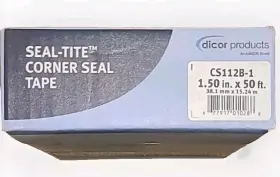 Tape-1.5 Dicor Cs112b-1 Seal-tite Corner Seal Inch X50ft Tape-1.5 Dicor Cs112b-1 Seal-tite Corner Seal Inch X50ft