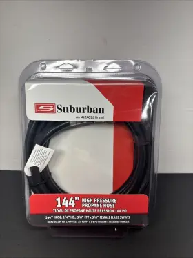 Lp-pt144hp Dicor Suburban 144 Inch High Pressure Propane Hose 1/4 I.d. With 3/8 Lp-pt144hp Dicor Suburban 144 Inch High Pressure Propane Hose 1/4 I.d. With 3/8