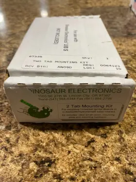 2tabmountk Dinosaur Electronics 816689020044 2 Tab Mounting Kit