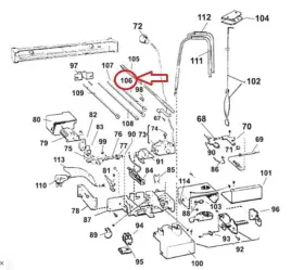 2007468024 Dometic Push Rod Hard To Find