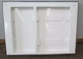 Dometicdm2652 Dometic 2932561190 Gray Painted Rv Refrigerator Freezer Door Rm2652-used Dometicdm2652 Dometic 2932561190 Gray Painted Rv Refrigerator Freezer Door Rm2652-used