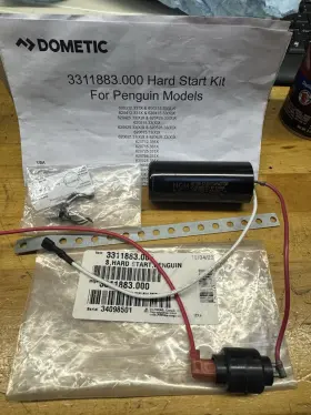3311883000 Dometic Rv Ac Air Conditioner Penguin Hard Start Kit Oem Used