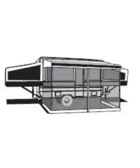 947211.216 Dometic Trim Line Screen Room 11ft For Pop Up Campers
