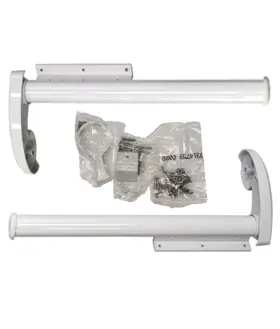 9800018.402b Dometic Oem Deluxe Slide Topper Bracket Kit 90 Short Polar White 9800018.402b Dometic Oem Deluxe Slide Topper Bracket Kit 90 Short Polar White