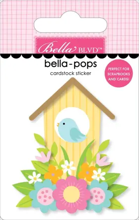 5a0021td-1g4rv Doodlebug 6 Pack Just Because Bella-pops 3d Stickers-flower Garden 5a0021td-1g4rv Doodlebug 6 Pack Just Because Bella-pops 3d Stickers-flower Garden