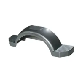 Mlx-drt008593-cl360a50 Draw-tite Trailer Fender Plastic 13inch Tire Size Silver