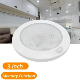 816939c-mdx1 Dream Lighting 12v 3 Inch Rv Interior Led Panel Ceiling Light Camper Cool White Memory Function 816939c-mdx1 Dream Lighting 12v 3 Inch Rv Interior Led Panel Ceiling Light Camper Cool White Memory Function