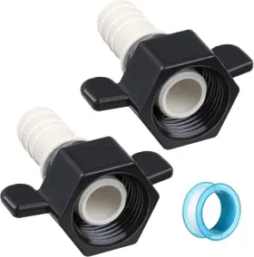 Dreyoo-fittings-2354 Dreyoo 1/2 Inch X 14 Npt Barb Elbow And Straight Swivel Ftblackft Ftwhiteft Dreyoo-fittings-2354 Dreyoo 1/2 Inch X 14 Npt Barb Elbow And Straight Swivel Ftblackft Ftwhiteft
