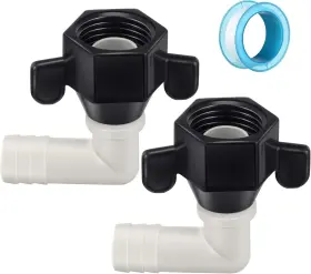 Dreyoo-pumps-66 Dreyoo 1/2 Inch X 14 Npt Barb Elbow And Straight Swivel As Shown