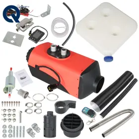 Qs117456qr Drivepoint 12v Diesel Air Heater Lcd Thermostat Quiet 8kw For Trucks Boat Car Trailer