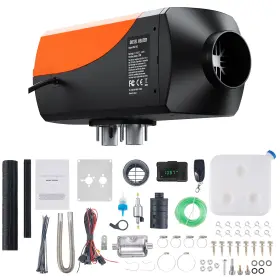 Zcjrqft12v2kwf2by Drivepoint 12v 2kw Diesel Air Heater With Bluetooth Control &lcd Display For Vehicles