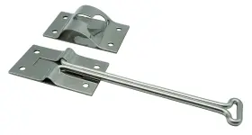 Dsnaduo 799408270848 Stainless Steel 6 Inch T-style Entry Door Latch For Rv Camper Trailer - 1 Pack