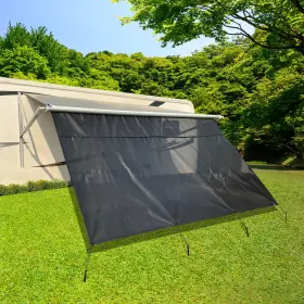 Swe5 Dulepax 8ftx18ft Rv Awning Shade Screen With Zipper - Universal Sun Swe5 Dulepax 8ftx18ft Rv Awning Shade Screen With Zipper - Universal Sun