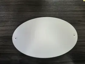 075135021 Duo Form Plastic Inc Oval Acces Panel For Rv Showers 7.5x13.5