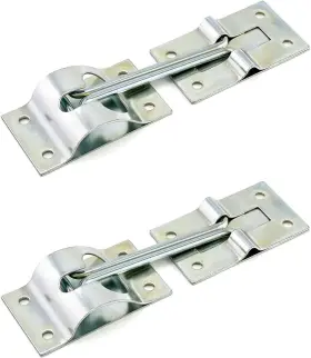 Zflxf11322 Duoduo 4 Inch T Style Entry Door Latch Set Galvanized Iron Rv Camper Trailer Cargo Holder