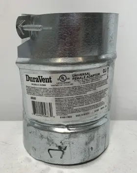 4bvaf Dura-vent Duravent 4 Inch Gas Universal Female Adapter 4bvaf Dura-vent Duravent 4 Inch Gas Universal Female Adapter