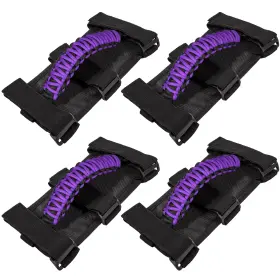 Usau-900-298 E-cowlboy 4 X Roll Bar Grab Handles Grip Handle For Jeep Wrangler Jk Jku Jl Jlu Tj Yj S