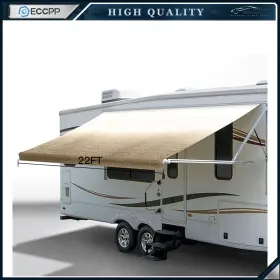 E17881cp323s Eccpp Yellow 8ft Rv Awning Fabric 22 Feet Length Camper Replacement Shade E17881cp323s Eccpp Yellow 8ft Rv Awning Fabric 22 Feet Length Camper Replacement Shade