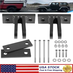Eg-auto Egqp655 Bx88230 Universal Bolt-on Base Plate Tow Bar Adapter Bracket Kit For Blue Ox