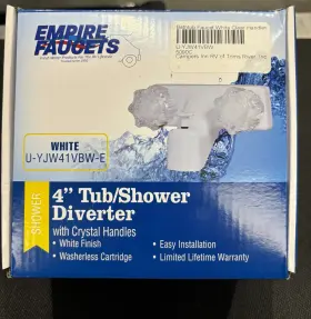 U-yjw41vbw Empire White Bathtub Faucet U-yjw41vbw Empire White Bathtub Faucet