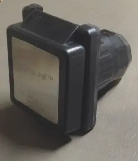 Rv100r Epicord Shore Power Outlet 30a 125v Black With Silver Cover Plug Rv