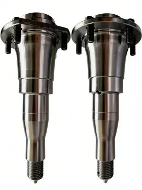 Esp-cwh-18-88609 Espeedpro21 2-pack Spindle #42 E-z Lube With Flange 5-bolts For 5200-7000 Lbs Trailer Axle