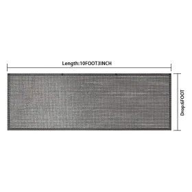 638020 Etecgo Rv Awning Sun Shade Uv Blocker Mesh Motorhome Camping Trailer Canopy Shelter