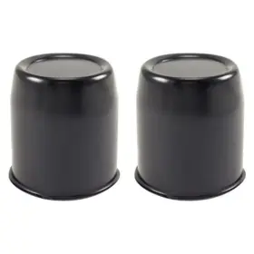 Ccs009 Excalibur 2 Pack - 3.19 Inch Metal Alloy Center Cap Black Matte